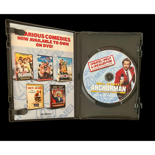 Anchorman: The Legend of Ron Burgundy Will Ferrell • Christina Applegate • 2004