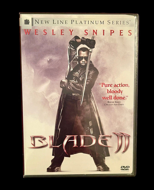 Blade II • 2002 •Wesley Snipes • DVD 2 Disc Edition EUC